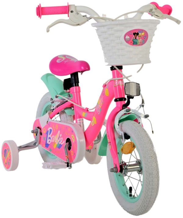 Barbie Kinderfiets – Meisjes – 12 inch – Roze – Twee Handremmen