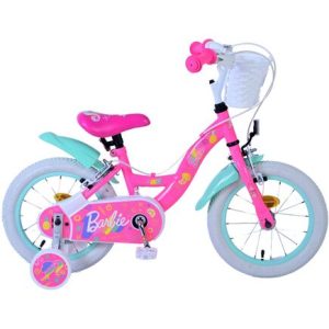 Barbie Kinderfiets – Meisjes – 14 inch – Roze – Twee handremmen