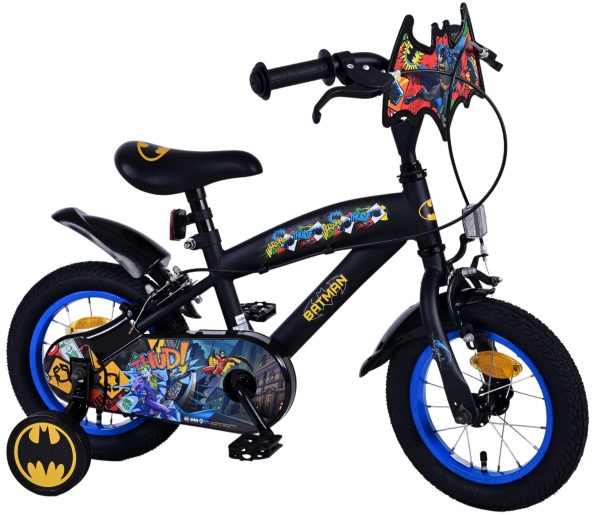Batman Kinderfiets – Jongens – 12 inch – Zwart – Twee handremmen
