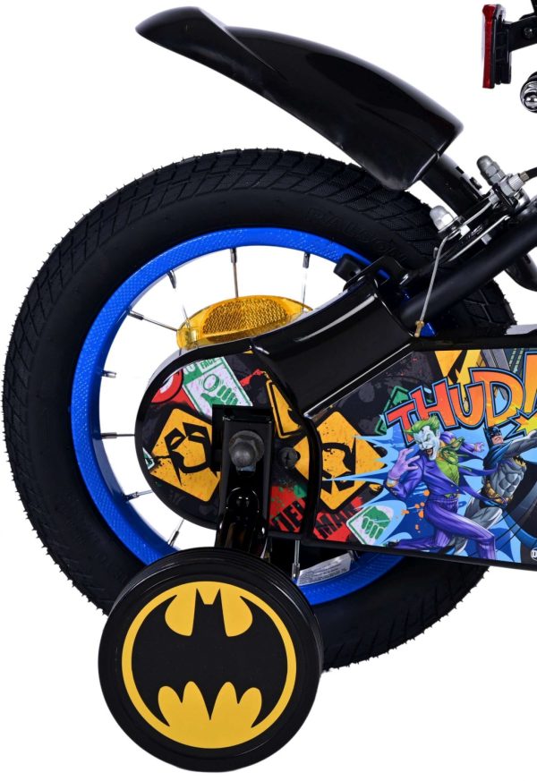 Batman Kinderfiets – Jongens – 12 inch – Zwart – Twee handremmen