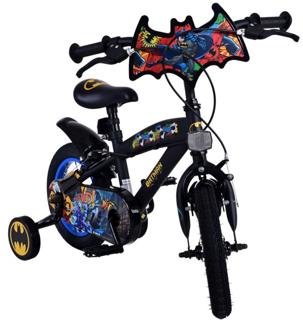 Batman Kinderfiets – Jongens – 12 inch – Zwart – Twee handremmen