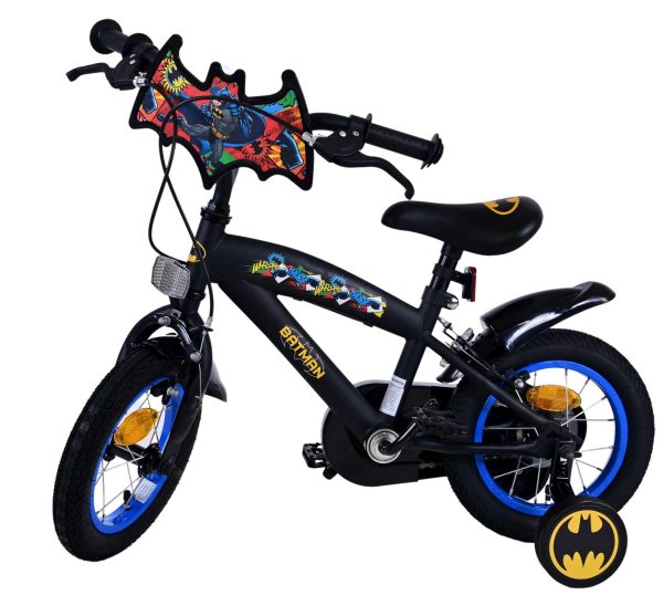 Batman Kinderfiets – Jongens – 12 inch – Zwart – Twee handremmen