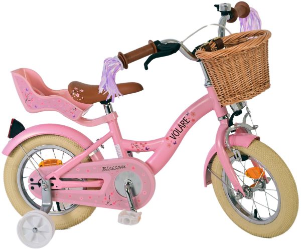 Volare Blossom Kinderfiets – Meisjes – 12 inch – Roze