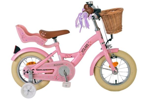 Volare Blossom Kinderfiets – Meisjes – 12 inch – Roze