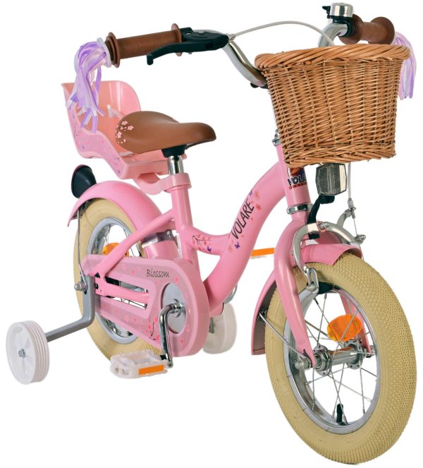 Volare Blossom Kinderfiets – Meisjes – 12 inch – Roze