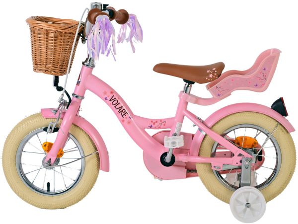 Volare Blossom Kinderfiets – Meisjes – 12 inch – Roze
