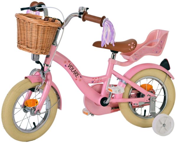 Volare Blossom Kinderfiets – Meisjes – 12 inch – Roze