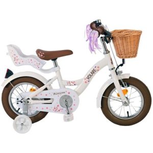 Volare Blossom Kinderfiets – Meisjes – 12 inch – Wit