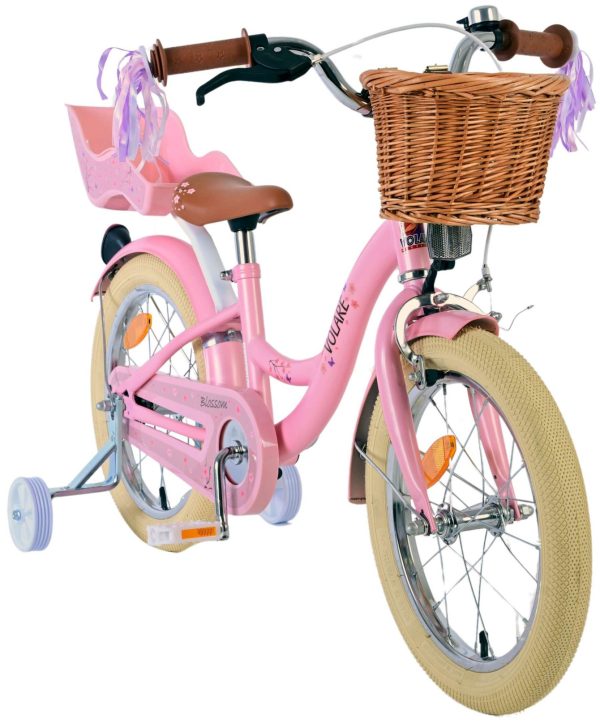 Volare Blossom Kinderfiets – Meisjes – 16 inch – Roze