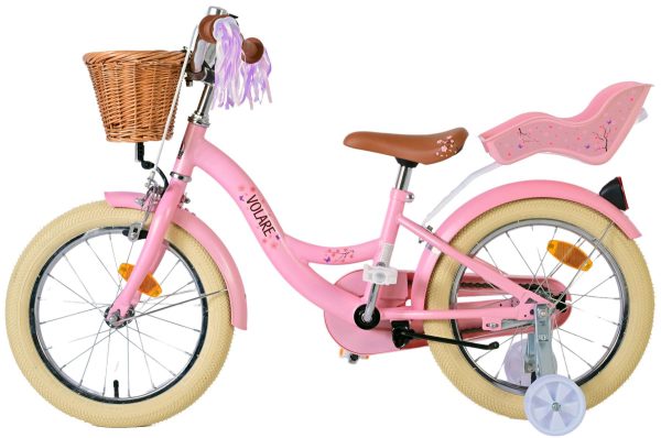 Volare Blossom Kinderfiets – Meisjes – 16 inch – Roze