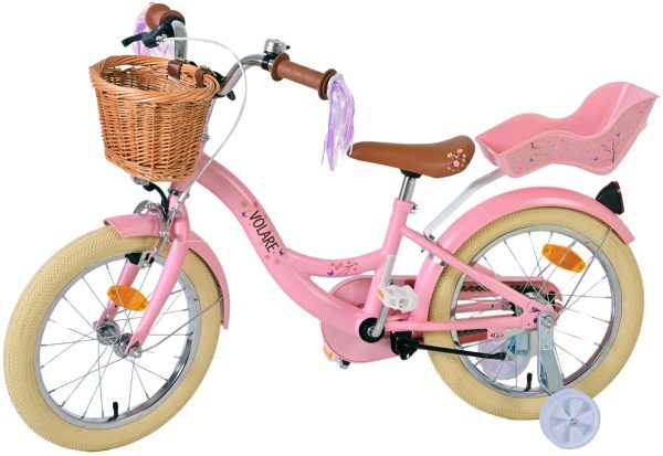 Volare Blossom Kinderfiets – Meisjes – 16 inch – Roze