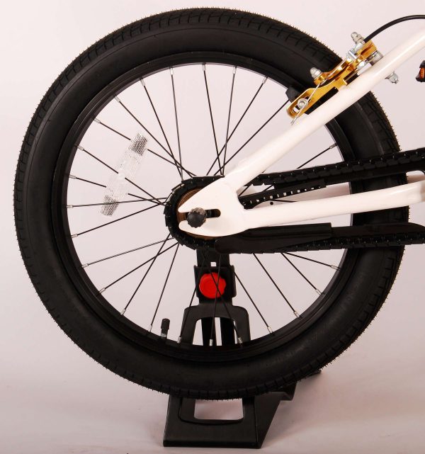 Volare Cool Rider Kinderfiets – Jongens – 18 inch – Wit – 95% afgemonteerd – Prime Collection