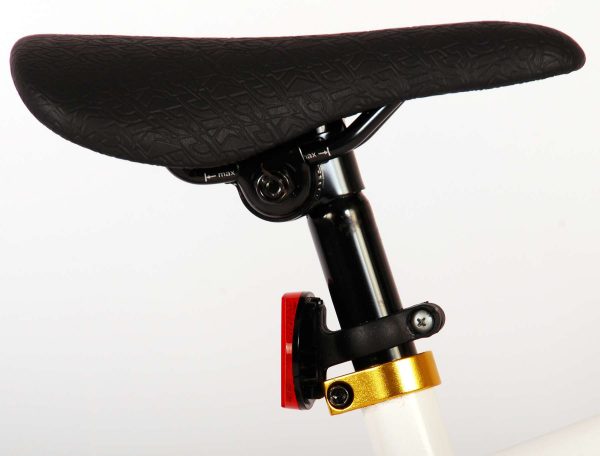 Volare Cool Rider Kinderfiets – Jongens – 18 inch – Wit – 95% afgemonteerd – Prime Collection