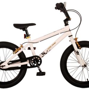 Volare Cool Rider Kinderfiets – Jongens – 18 inch – Wit – 95% afgemonteerd – Prime Collection