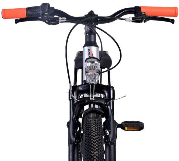 Volare Cross Kinderfiets – Jongens – 20 inch – Zilver – 6 versnellingen