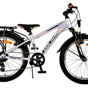 Volare Cross Kinderfiets – Jongens – 20 inch – Zilver – 6 versnellingen