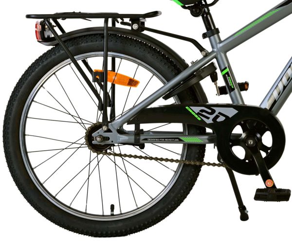 Volare Cross Kinderfiets – Jongens – 20 inch – donker Grijs