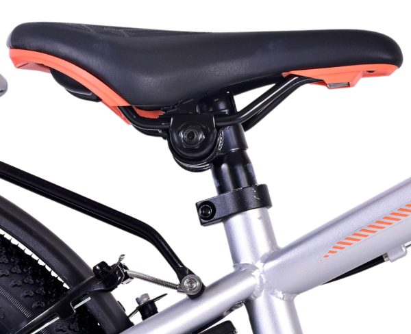 Volare Cross Kinderfiets – Jongens – 20 inch – Zilver – 6 versnellingen