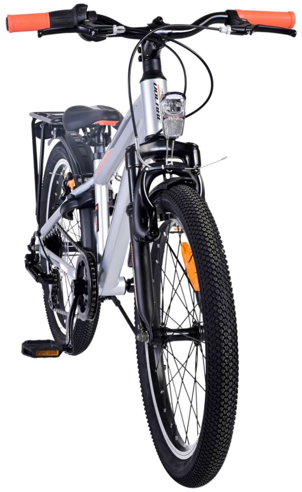 Volare Cross Kinderfiets – Jongens – 20 inch – Zilver – 6 versnellingen