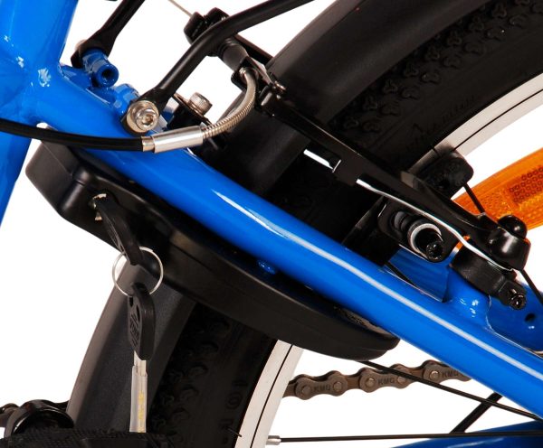 Volare Cross Kinderfiets – Jongens – 20 inch – Blauw – 6 versnellingen
