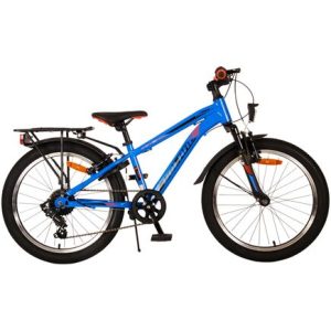 Volare Cross Kinderfiets – Jongens – 20 inch – Blauw – 6 versnellingen