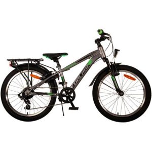 Volare Cross Kinderfiets – Jongens – 20 inch – Grijs – 6 versnellingen