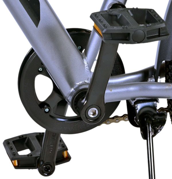 Volare Cross Kinderfiets – Jongens – 24 inch – donker Grijs