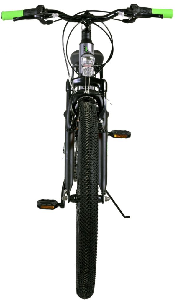 Volare Cross Kinderfiets – Jongens – 24 inch – Grijs – 21 versnellingen – Twee handremmen