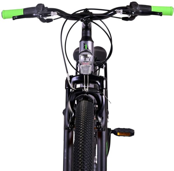 Volare Cross Kinderfiets – Jongens – 24 inch – Grijs – 21 versnellingen – Twee handremmen