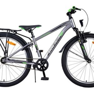 Volare Cross Kinderfiets – Jongens – 24 inch – donker Grijs