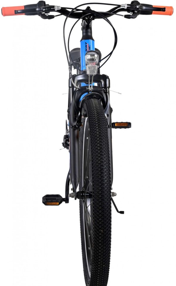 Volare Cross Kinderfiets – Jongens – 24 inch – Blauw – 21 versnellingen – Twee handremmen