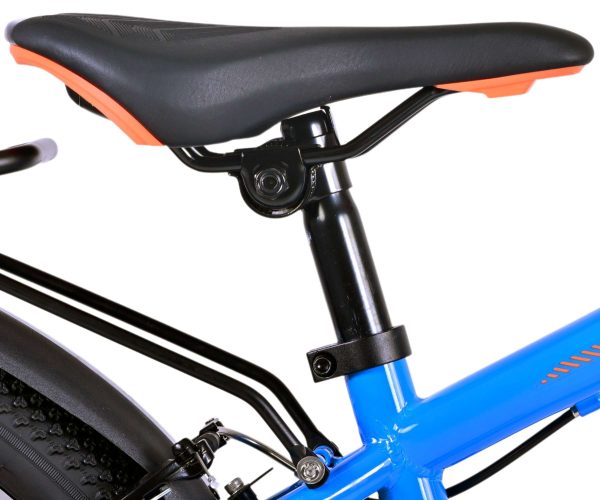 Volare Cross Kinderfiets – Jongens – 24 inch – Blauw – 21 versnellingen – Twee handremmen