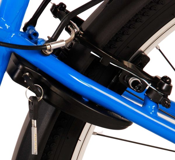 Volare Cross Kinderfiets – Jongens – 26 inch – Blauw – 21 versnellingen – Twee handremmen