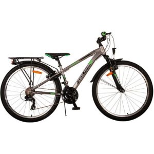 Volare Cross Kinderfiets – Jongens – 26 inch – Grijs – 21 versnellingen – Twee handremmen