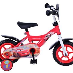 Disney Cars Kinderfiets – Jongens – 10 inch – Rood – Doortrapper