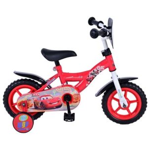 Disney Cars Kinderfiets – Jongens – 10 inch – Rood – Doortrapper