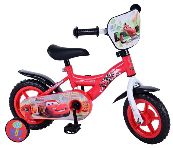 Disney Cars Kinderfiets – Jongens – 10 inch – Rood – Doortrapper