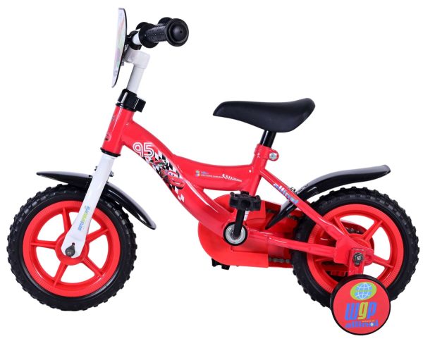 Disney Cars Kinderfiets – Jongens – 10 inch – Rood – Doortrapper