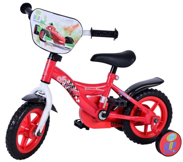 Disney Cars Kinderfiets – Jongens – 10 inch – Rood – Doortrapper
