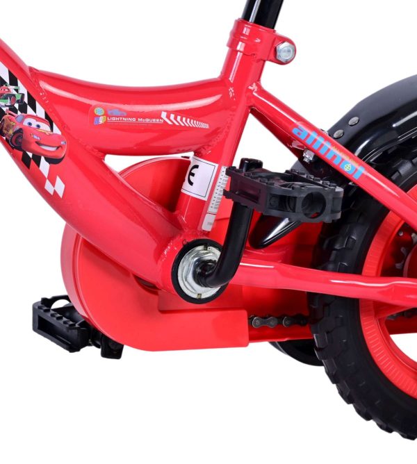 Disney Cars Kinderfiets – Jongens – 10 inch – Rood – Doortrapper