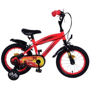 Disney Cars Kinderfiets – Jongens – 14 inch – Rood – Twee handremmen