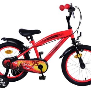 Disney Cars Kinderfiets – Jongens – 16 inch – Rood – Twee handremmen