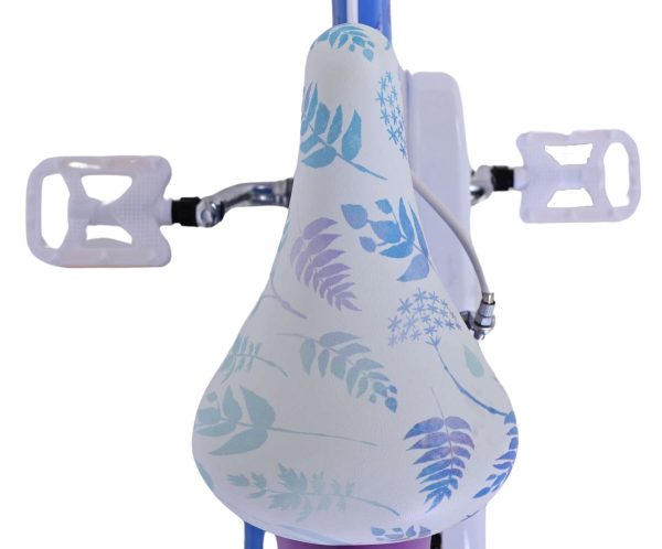 Disney Frozen 2 Kinderfiets – Meisjes – 14 inch – Blauw/Paars – Twee handremmen