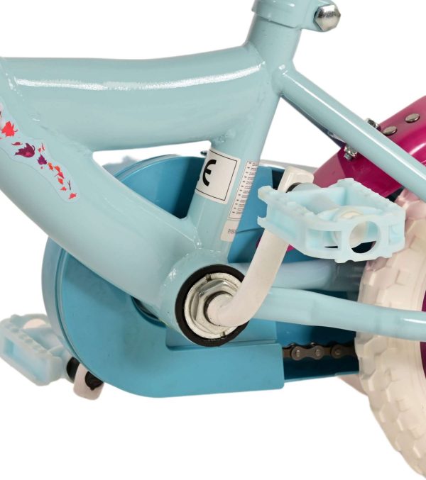 Disney Frozen 2 Kinderfiets – Meisjes – 10 inch – Blauw/Paars – Doortrapper