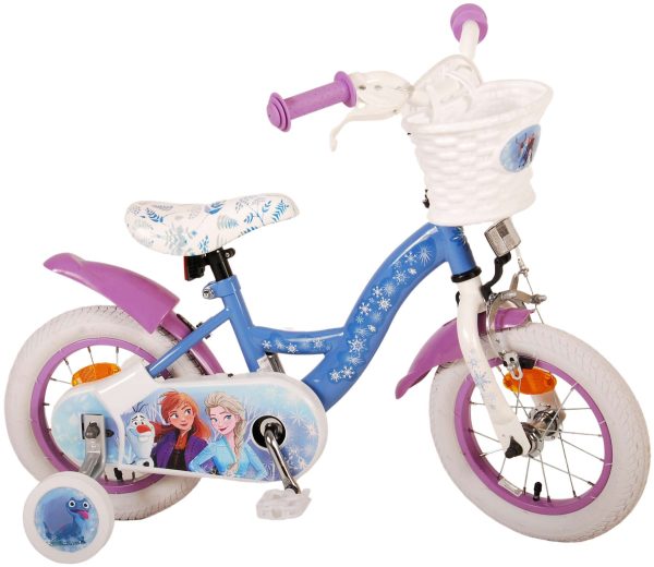 Disney Frozen 2 Kinderfiets – Meisjes – 12 inch – Blauw/Paars