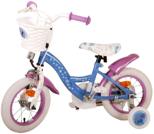 Disney Frozen 2 Kinderfiets – Meisjes – 12 inch – Blauw/Paars