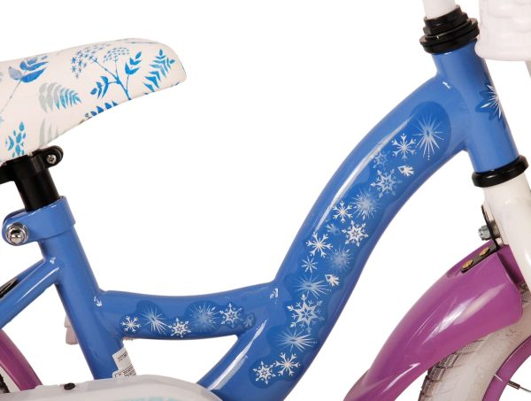 Disney Frozen 2 Kinderfiets – Meisjes – 12 inch – Blauw/Paars