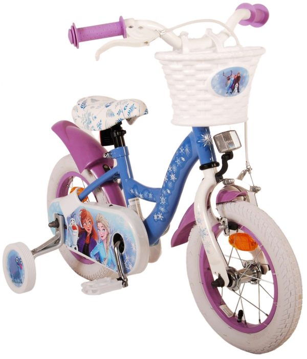 Disney Frozen 2 Kinderfiets – Meisjes – 12 inch – Blauw/Paars