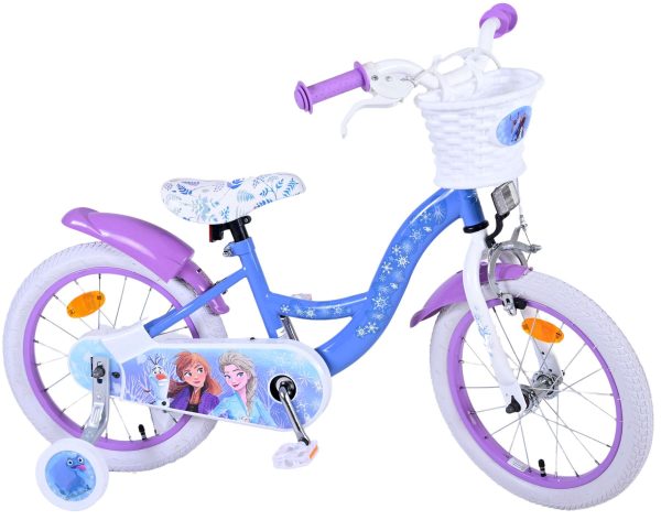 Disney Frozen 2 Kinderfiets – Meisjes – 16 inch – Blauw/Paars