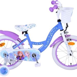 Disney Frozen 2 Kinderfiets – Meisjes – 16 inch – Blauw/Paars